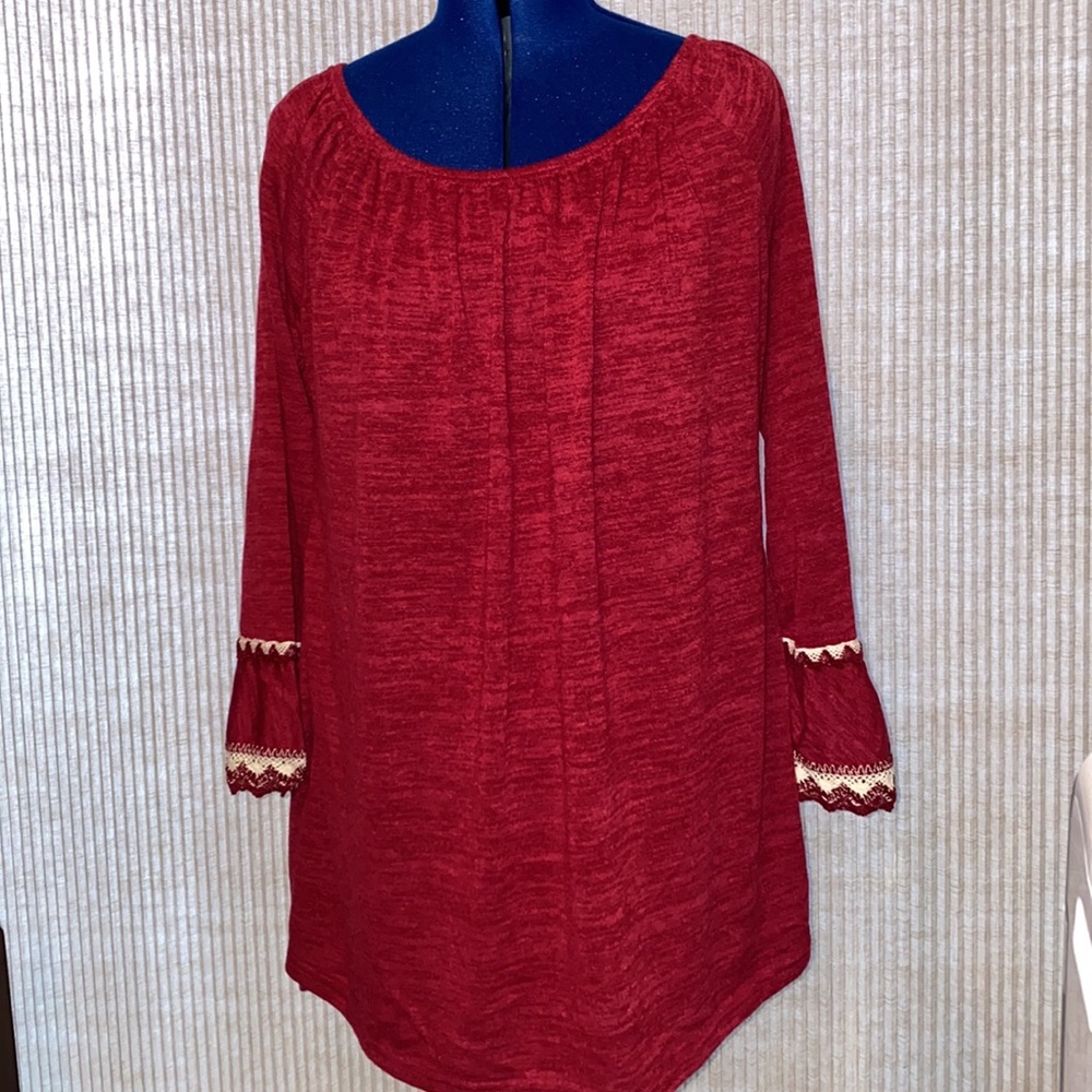 Women’s plus tunic top, 2XL-3XL